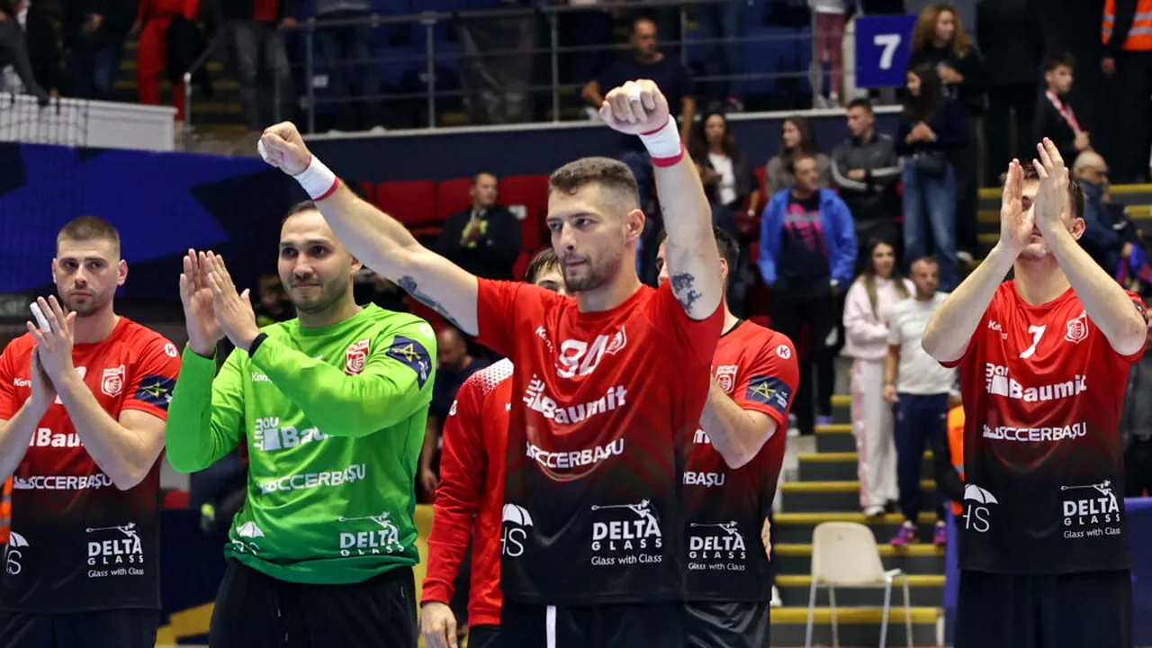 Dinamo București s-a calificat dramatic în TOP 12 al Ligii Campionilor la handbal. Victorie în Franța și ajutor de la Barcelona