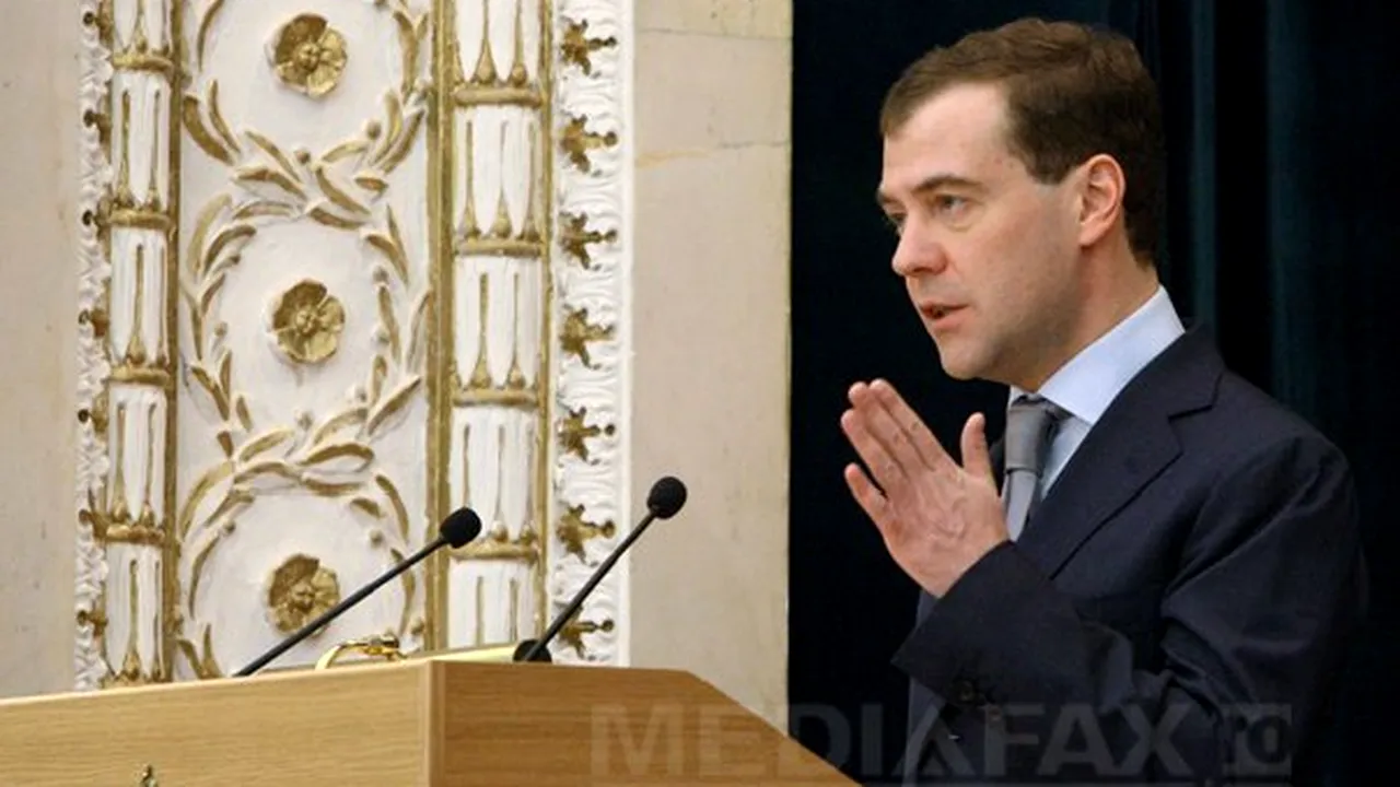 Medvedev: Rusia este încă deschisă dialogului cu NATO pe tema sistemului antirachetă