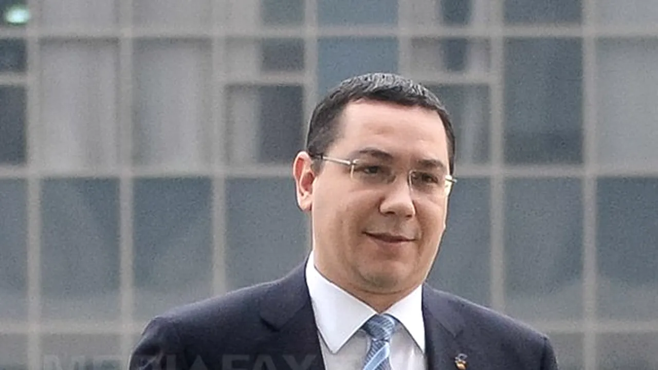 Ponta: Fiecare român are datoria să exercite o funcţie publică. Eu am fost şi pe val, şi sub val