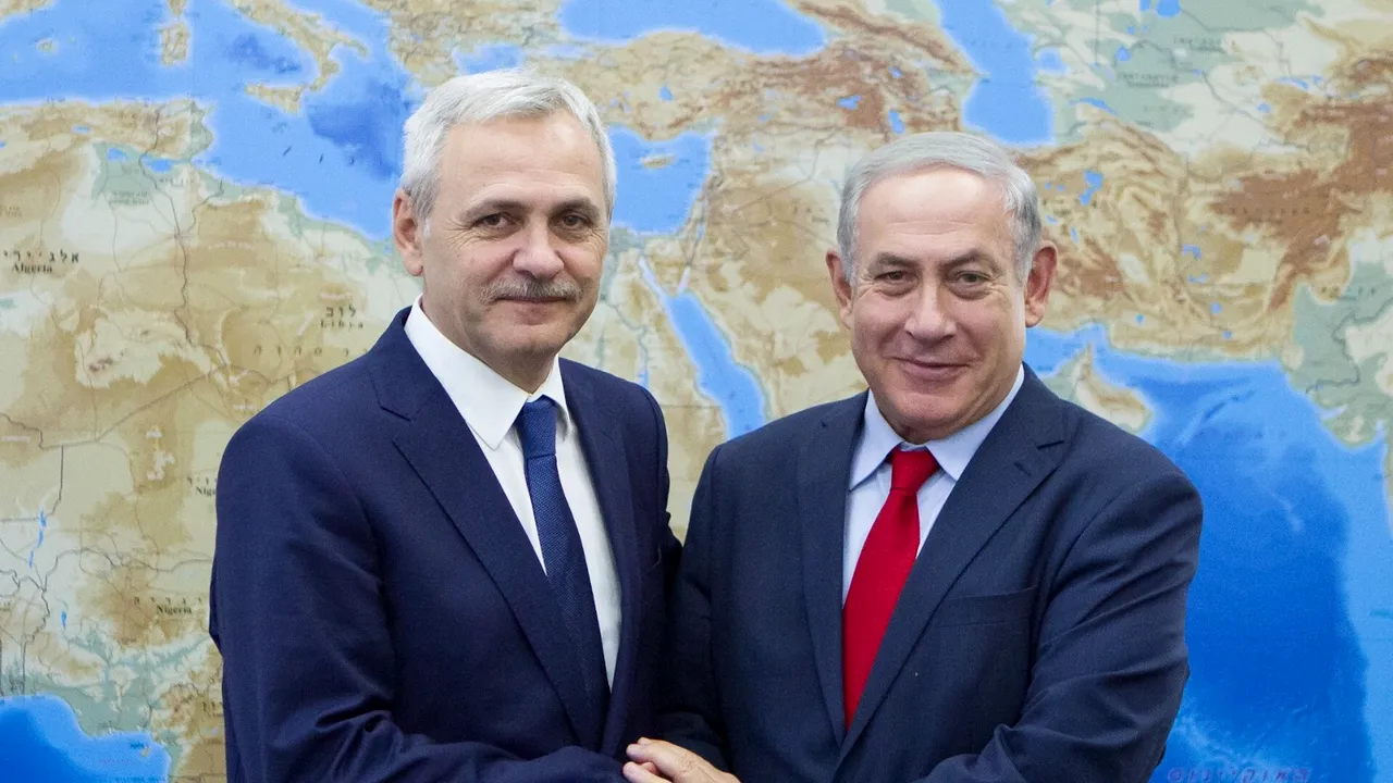 Liviu Dragnea i-a vorbit preşedintelui israelian despre relocarea ambasadei României la Ierusalim - VIDEO, GALERIE FOTO