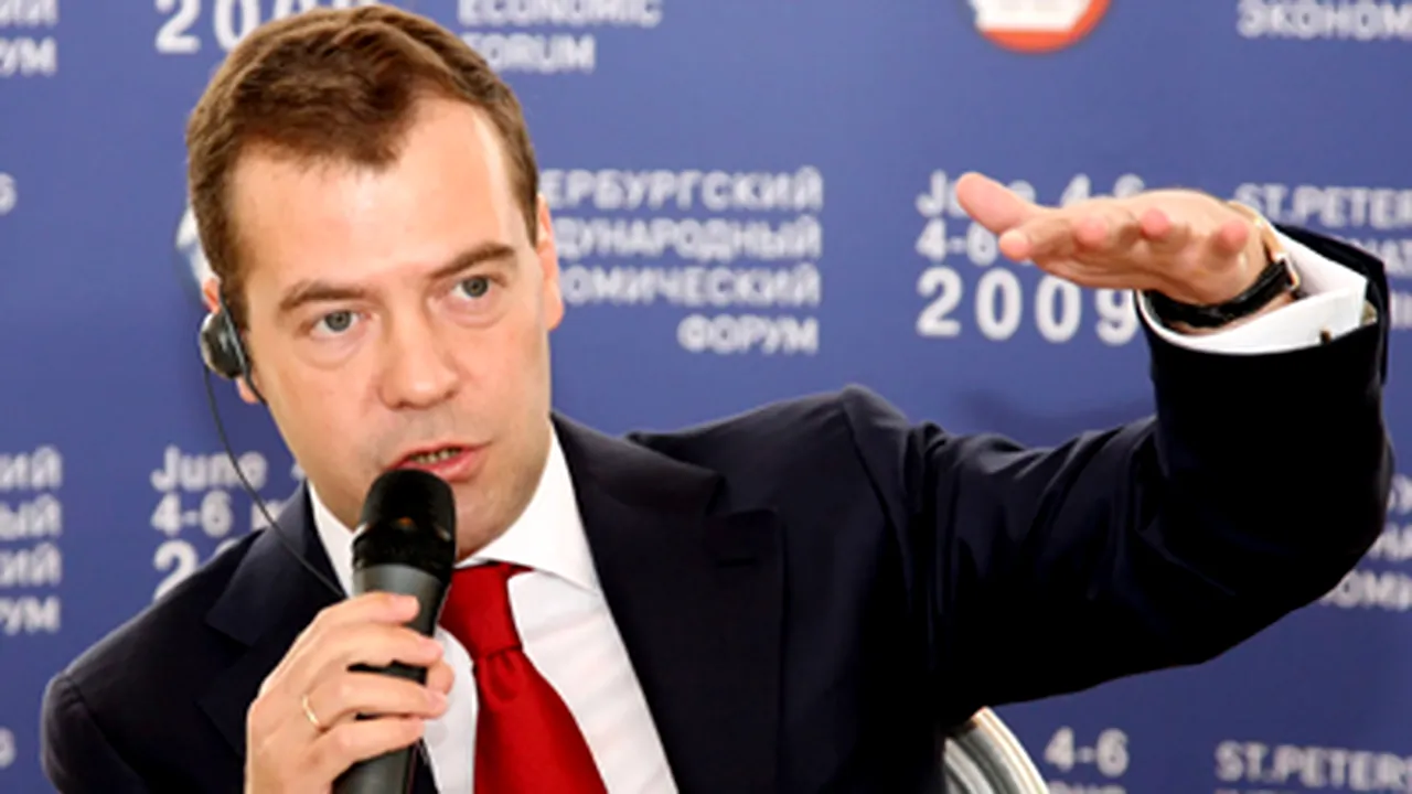 Preşedintele rus propune un forum special pentru rezolvarea disputelor privind gazele