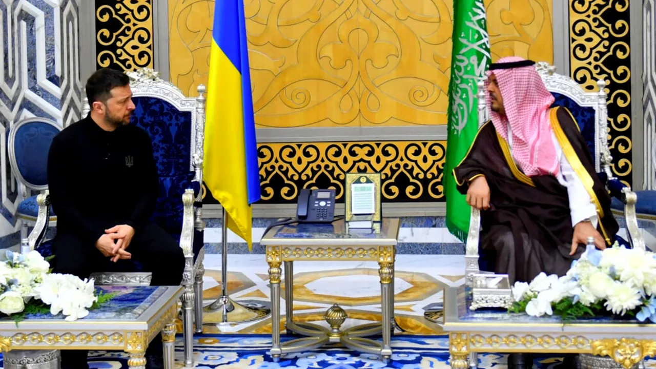 Volodimir Zelenski, în Arabia Saudită pentru consolidarea cooperării în domeniul securității