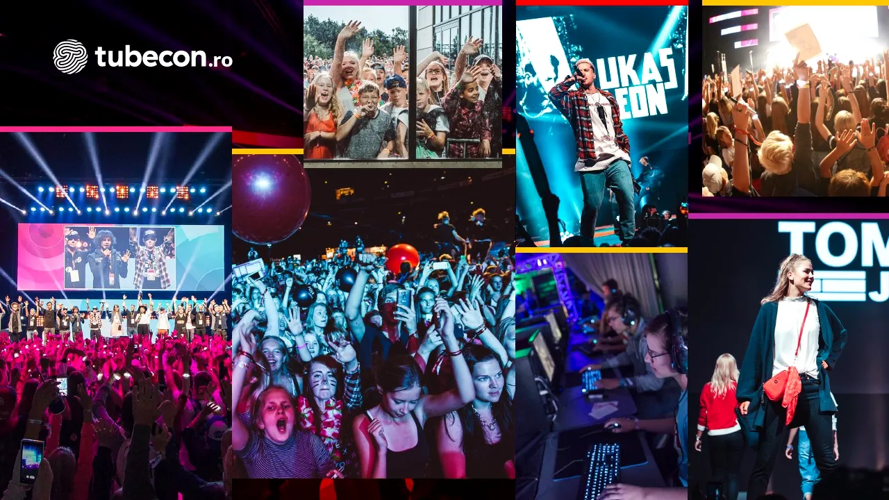 Tubecon, cel mai mare eveniment european dedicat vloggerilor, lansat şi în România | VIDEO