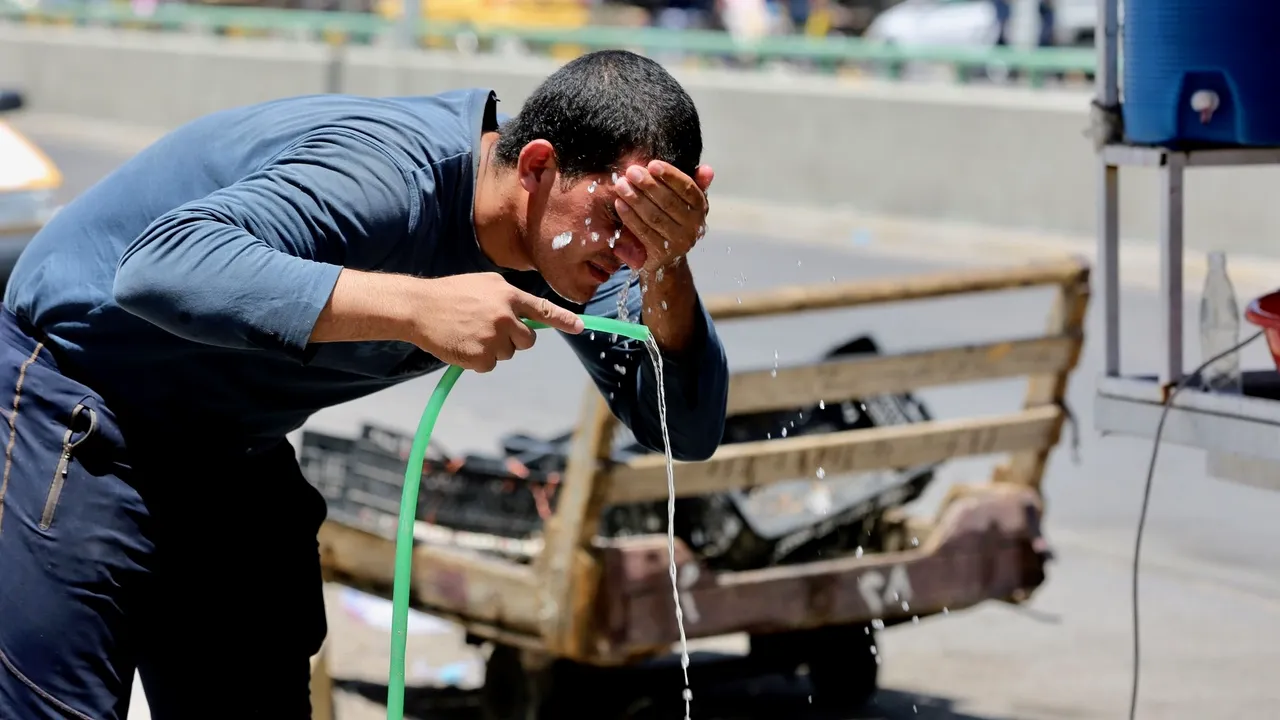 Irak-ul este lovit de un val sever de caniculă. Temperaturile au ajuns la peste 52 grade Celsius la Bagdad