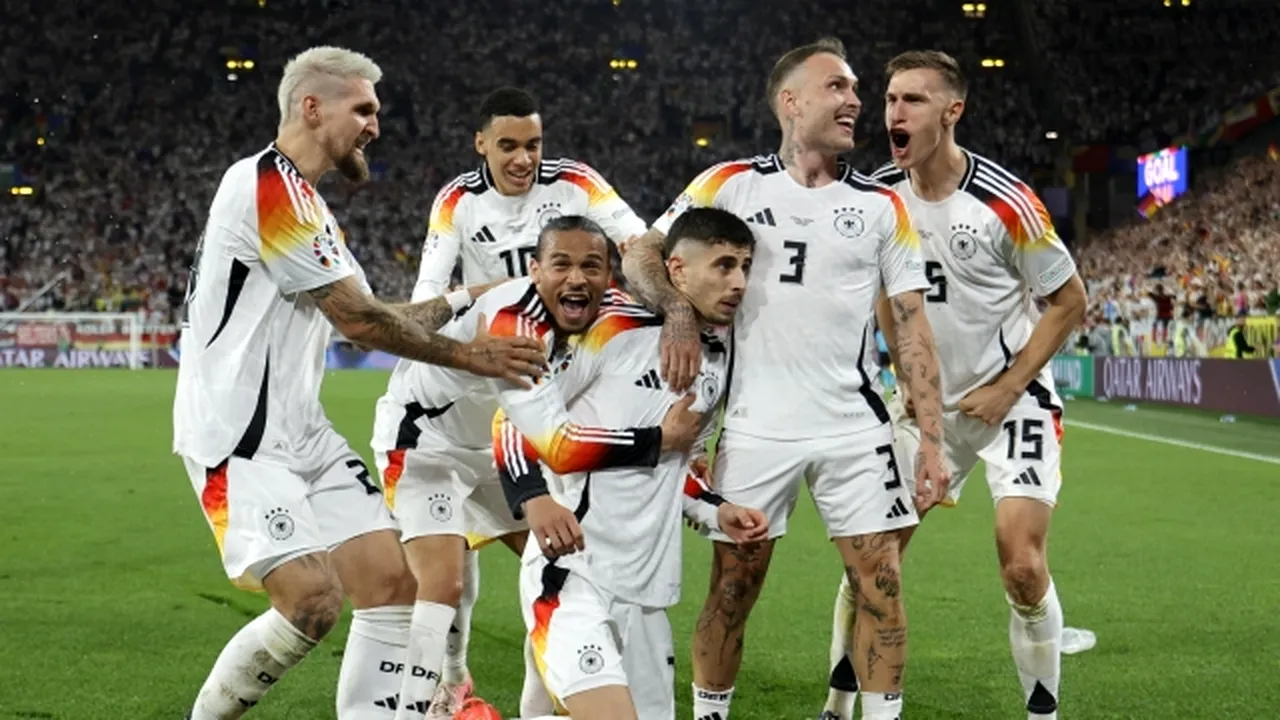 Divizia de Panzere a lui Nagelsmann trece în sferturi la Euro 2024, pe tărâm propriu  