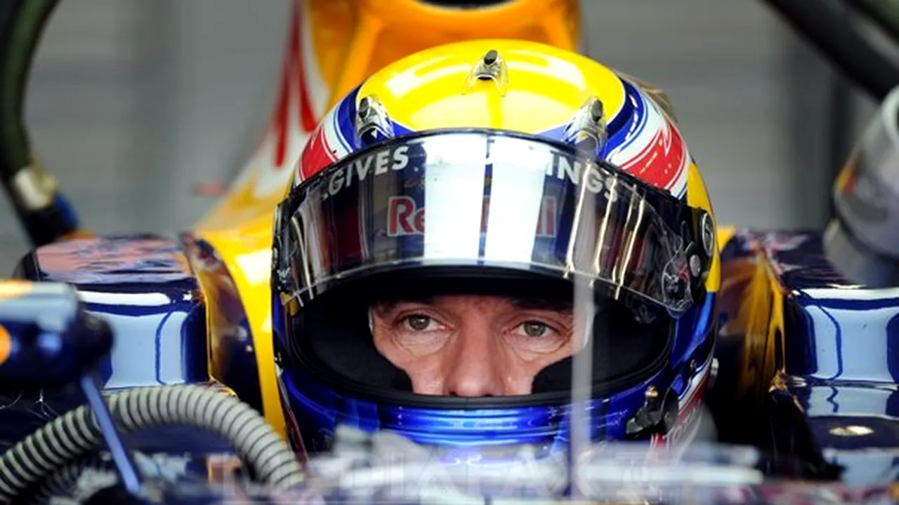 Mark Webber, în pole-position la Marele Premiu al Turciei