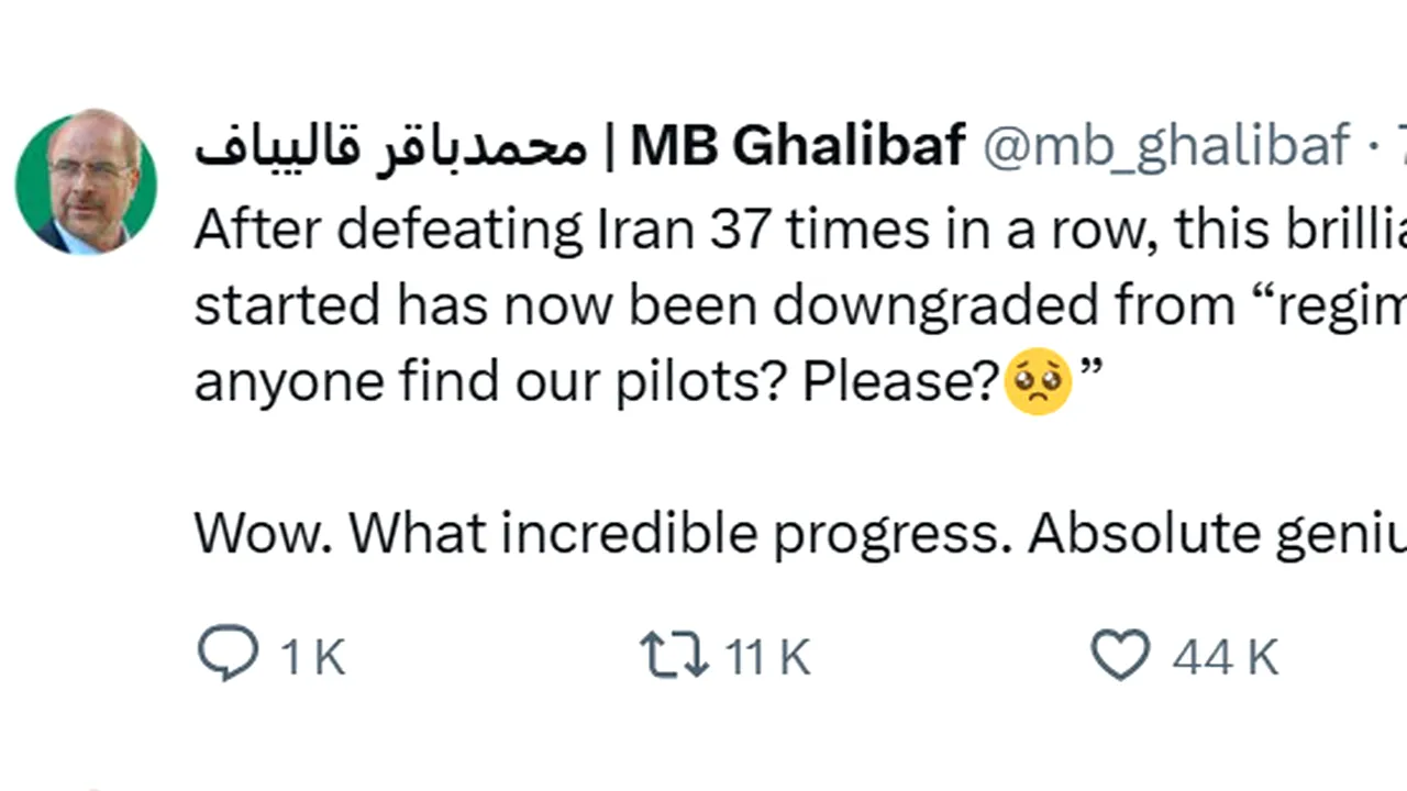 Ironie virală lansată de Teheran: De la „I-am distrus” la „Hei, ne ajută cineva să găsim piloții? Niște genii!”