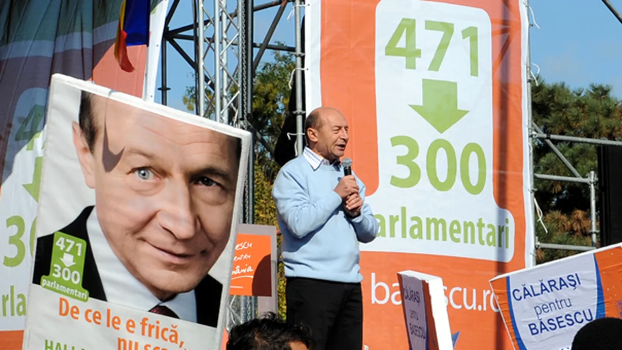 Băsescu: În 2007, cei 322 au crezut că pot să scape de mine - nu se poate!