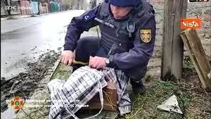 Mină de teren ascunsă într-o plasă de cumpărături