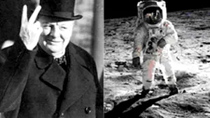 Copiii britanici cred că Winston Churchill a fost primul om care a ajuns pe Lună