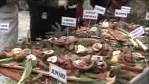 Traian Băsescu, la Festivalului Internaţional de Pomana Porcului (Video)