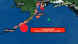 Aviz de tsunami în urma unui cutremur puternic de 7,3 grade, localizat lângă o insulă din Alaska
