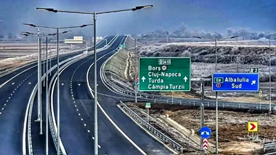 ECONOMIC Asfaltul surpat pe autostrada A10 Sebeș-Turda: Constructorul își asumă repararea porțiunii și suportarea costurilor / Traficul va fi deviat