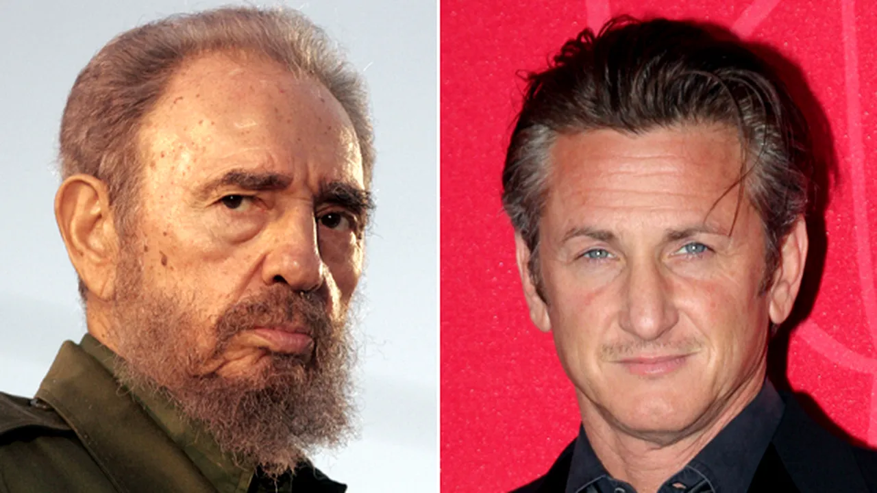 Sean Penn vrea să îl întâlnească pe Fidel Castro