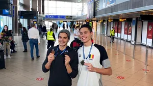 Cele mai bune rezultate din istorie. David Popovici la sosirea în ţară: Obiectivul meu este să devin cel mai bun