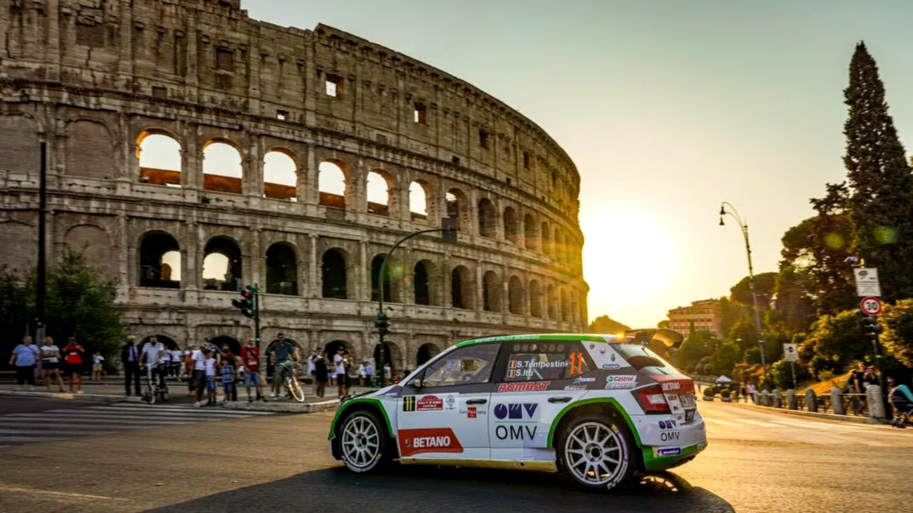 Premieră în motorsportul românesc: prima probă specială câștigată în Europeanul de Raliuri