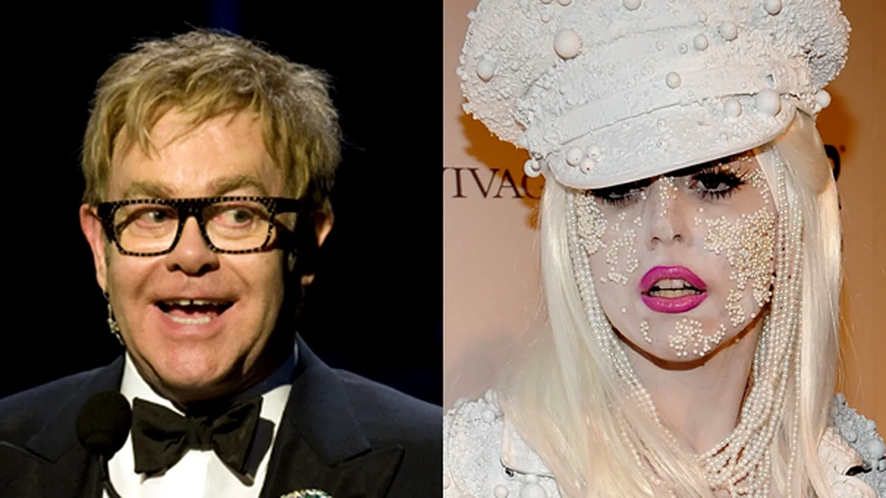Împăcare în lumea muzicii: Lady Gaga şi Elton John au cântat într-un episod al serialului 