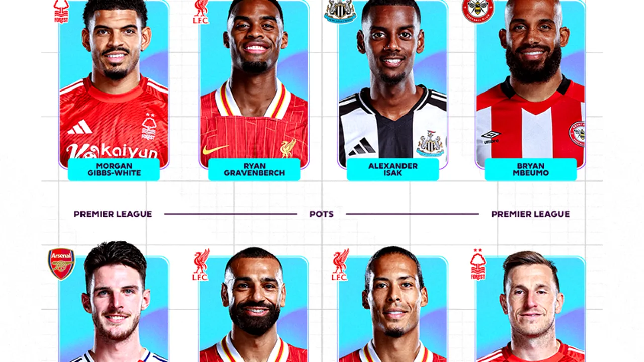 Trei fotbalişti de la Liverpool, nominalizaţi la premiul „Jucătorul sezonului” în Premier League
