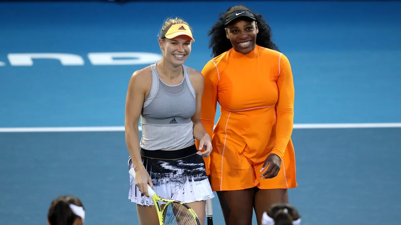 Serena Williams şi Caroline Wozniacki s-au calificat în sferturile probei de dublu din Auckland
