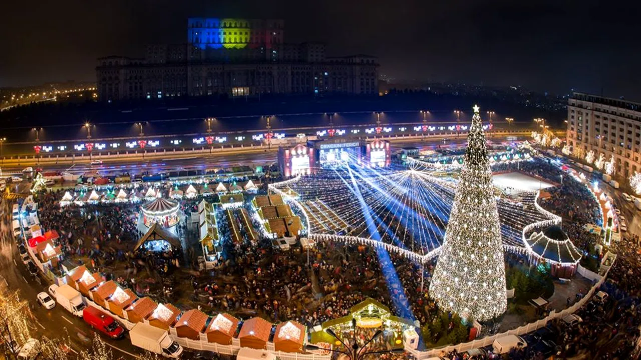 Acces condiţionat la Târgul de Crăciun din Bucureşti, care se deschide pe 26 noiembrie