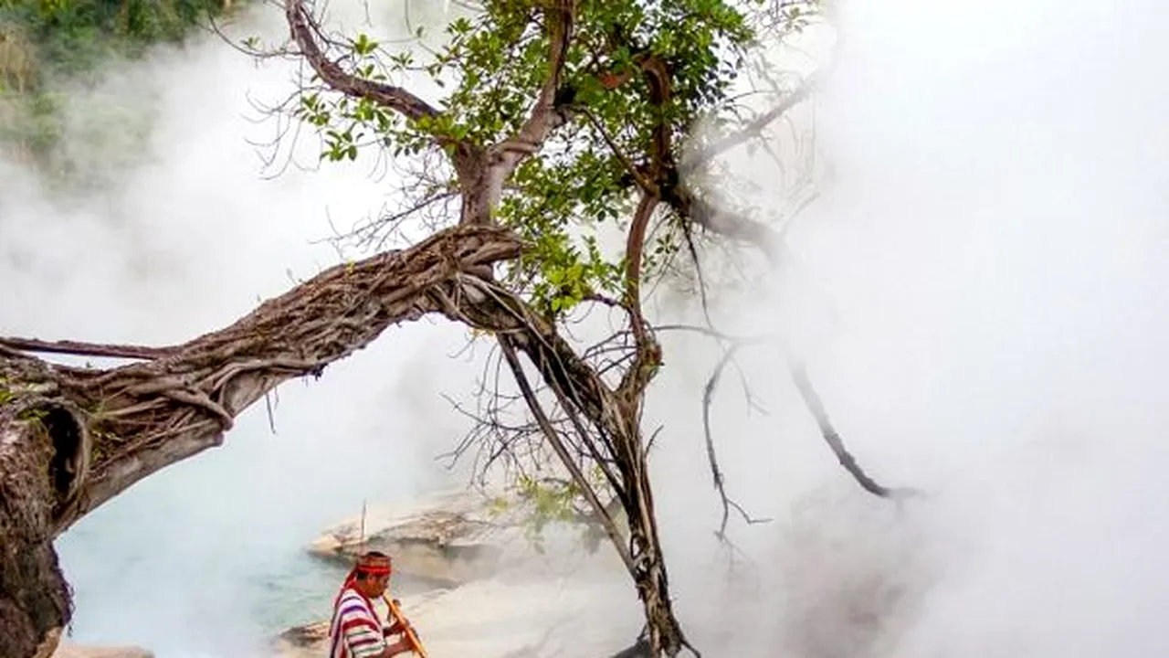 Râul misterios care fierbe exact ca în legendele amazoniene - FOTO, VIDEO