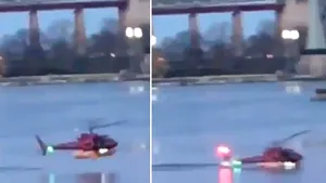 Elicopter PRĂBUŞIT la New York | UPDATE: Cinci persoane au murit | FOTO