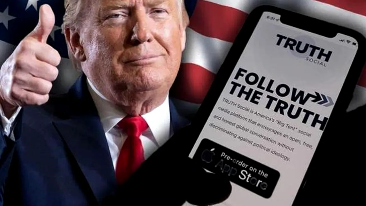 Cofondatorii Truth Social, reţeaua de socializare a lui Trump, vând 7,5 milioane de acţiuni