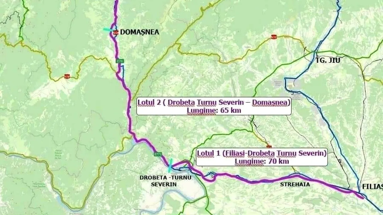 O asociere românească va proiecta ultimul lot din drumul de mare viteză Filiaşi-Lugoj