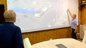 Gabriela Firea a fost la Poliţia Locală, unde se monitorizează video Piaţa Victoriei