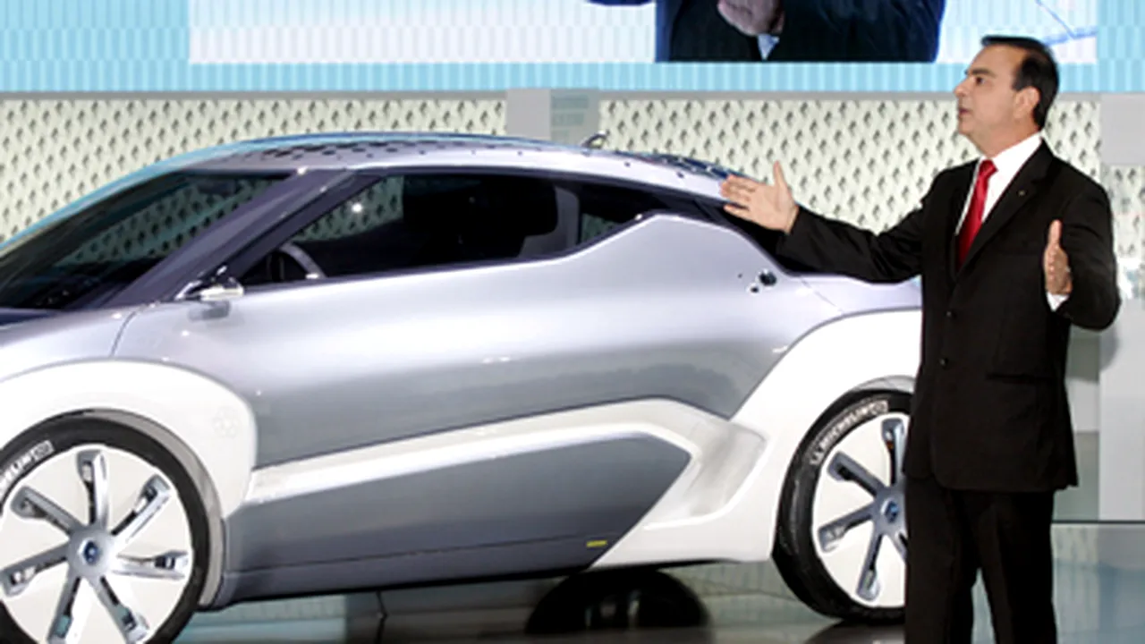 Ghosn, Renault: Viitorul autoturismelor electrice depinde de un preţ ridicat al petrolului