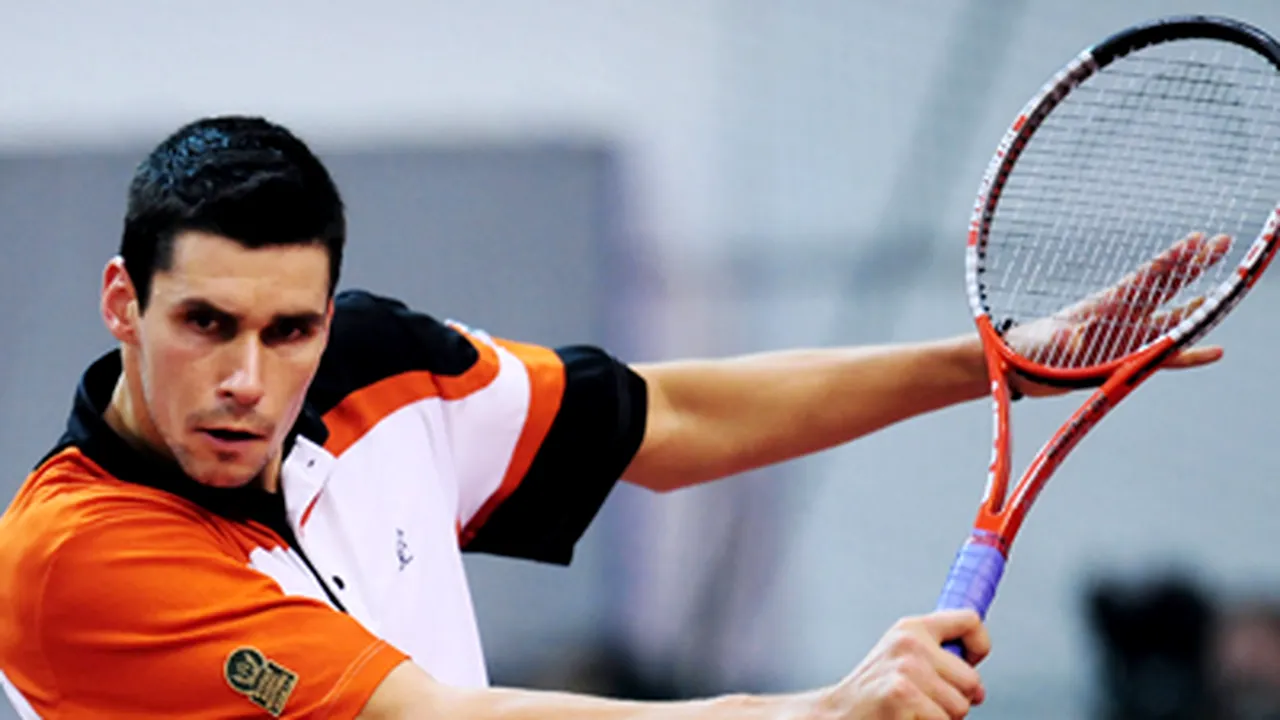 Hănescu a coborât pe locul 33 în ierarhia ATP