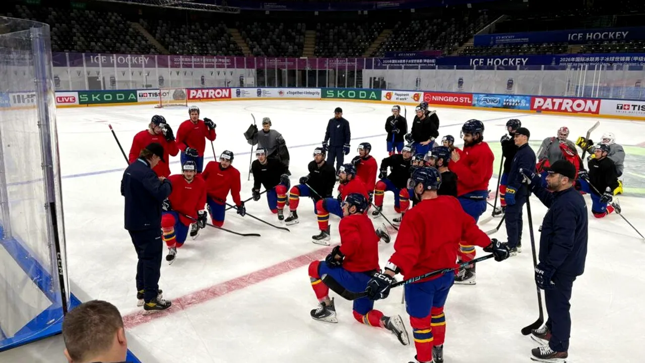 Echipa României de hochei pe gheață, start perfect la Campionatul Mondial - Divizia I/B