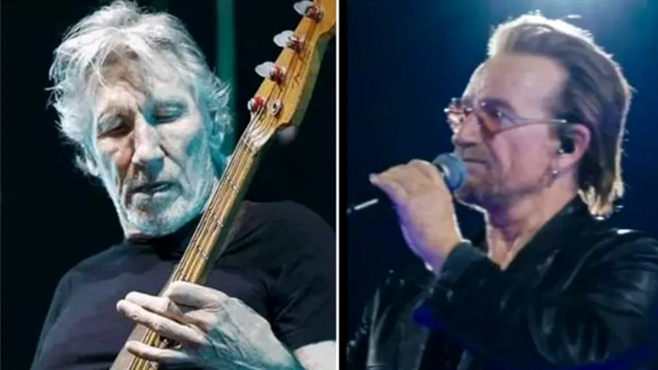 Roger Waters vs Bono pe tema Israel: „Dezgustător” / Solistul U2 a adus un omagiu celor căzuţi pe 7 octombrie

