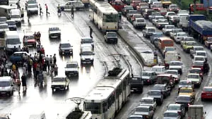 Circulaţie infernală în Bucureşti