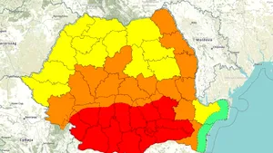 Cod Roșu de caniculă: Temperaturi de peste 40 de grade în București și alte 14 județe