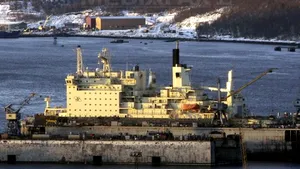 Scurgere radioactivă la bordul unui spărgător de gheaţă rusesc