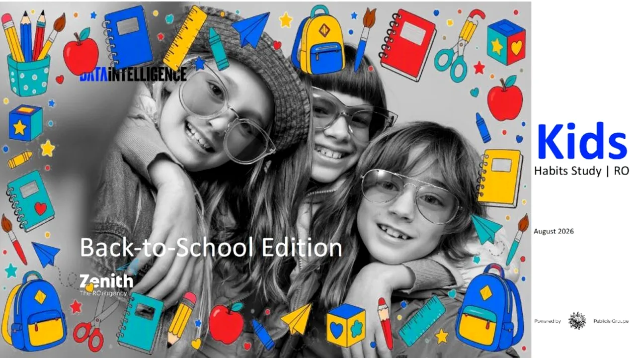 Studiu Zenith Media: Două săptămâni de la prima căutare la primul coș. Atât durează fereastra de influență a cumpărăturilor de început de an școlar.