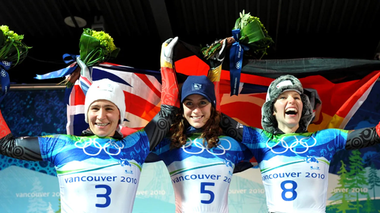 Amy Williams, campioană olimpică la skeleton; Maria Marinela Mazilu, locul 19