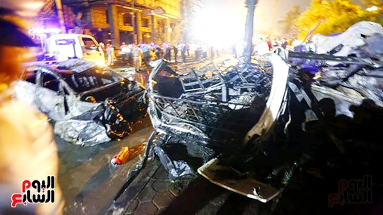 Explozie în CENTRUL capitalei egiptene Cairo. Bilanţ provizoriu: 17 morţi şi zeci de răniţi, după ce o maşină a intrat cu viteză pe contrasens