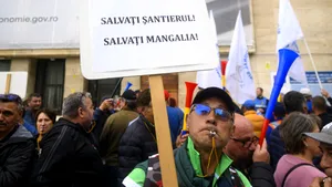 Protest la Ministerul Economiei: „Salvați șantierul! Salvați Mangalia!”