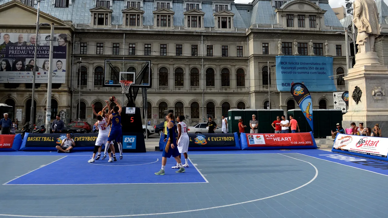 România a fost desemnată gazda Campionatului Mondial de baschet FIBA 3x3 Under 23 de anul viitor