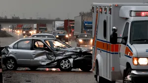 Accident cu patru mașini pe Autostrada Soarelui. Traficul este îngreunat spre București