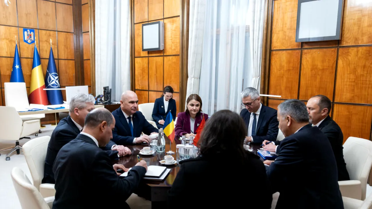 Premierul Ilie Bolojan s-a întâlnit cu ministrul de Interne al Turciei, Ali Yerlikaya, la Palatul Victoria