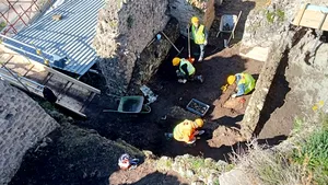Un cutremur a afectat o parte a sitului arheologic Pompei din sudul Italiei