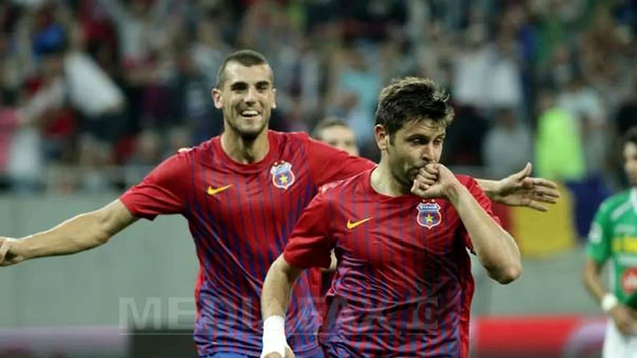 Steaua Bucureşti - CFR Cluj, scor 1-0 - SCOR FINAL
