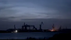 Războiul din Ucraina, ziua 620. Forţele ucrainene au atacat un şantier naval rusesc din portul Crimeea şi au avariat o navă