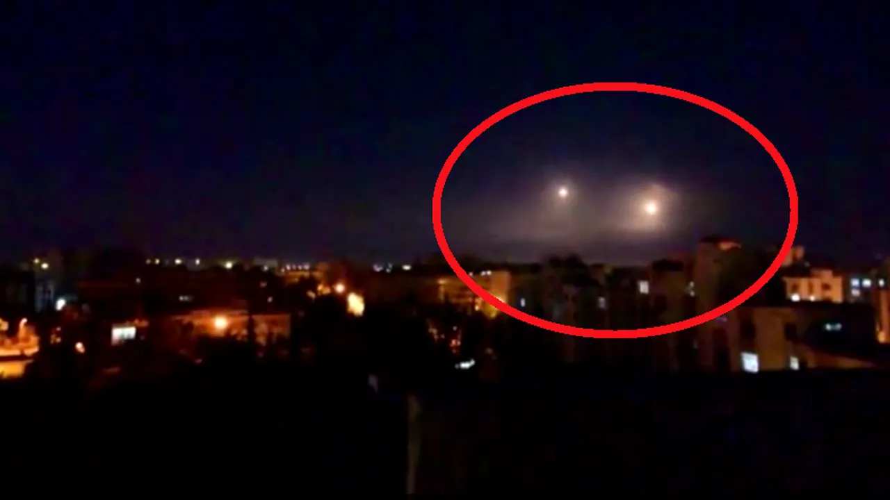 VIDEO: Atac cu racheta interceptat azi-noapte deasupra capitalei Siriei. Anunţul făcut de autorităţile loiale lui Bashar al-Assad şi pe cine dau vina