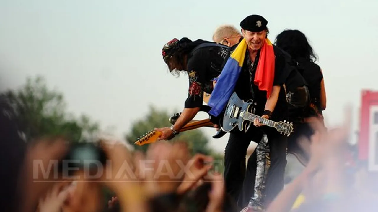 Scorpions, în concertul de adio la Bucureşti: clasic şi de efect, în faţa a 20.000 de oameni - FOTO