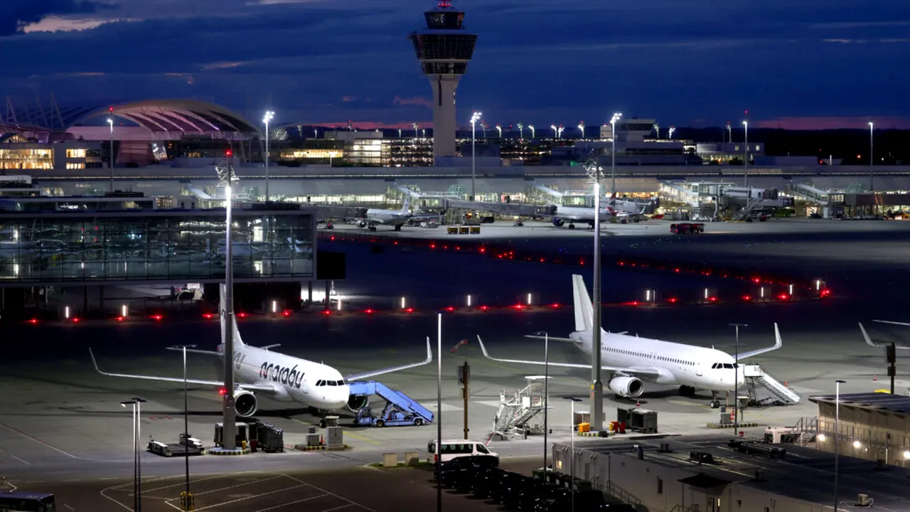 Al doilea incident cu drone la aeroportul din München: zeci de zboruri amânate sau anulate și mii de pasageri afectați