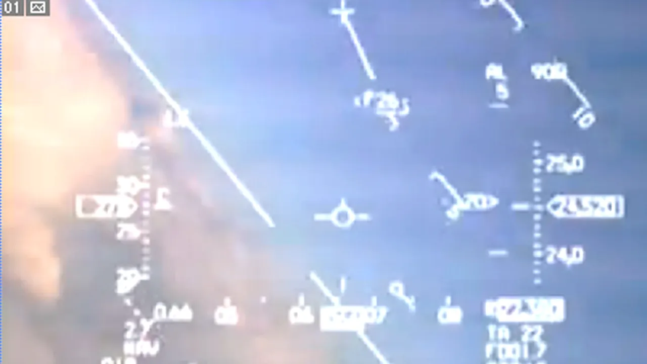 Armata norvegiană a filmat momentul în care un F-16 a fost aproape de o coliziune cu un Mig rusesc - VIDEO